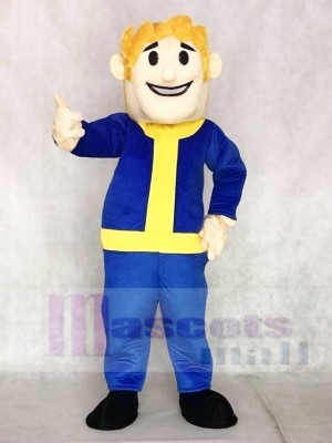 Fat Vault Boy Mascot Costumes People