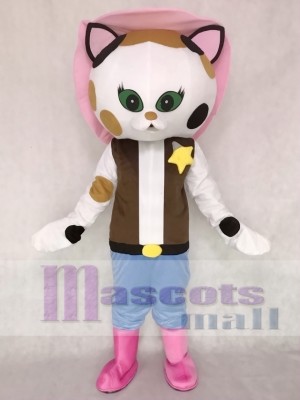 Musical Comedy Series Sheriff Callie Cat Mascot Costume Callie's 