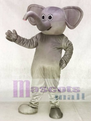 Cute Grey Elephant Gray Elephant Mascot Costumes Animal 