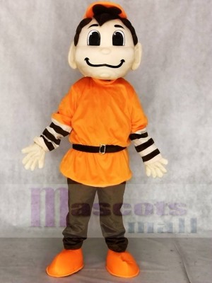 Brownie Elf Sports Mascot Costumes of American Football Team Cleveland Browns