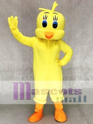 Tweety Looney Tunes Yellow Bird Mascot Costumes Cartoon