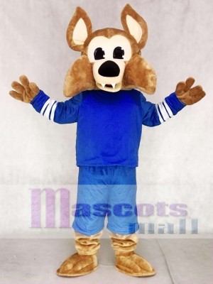 Custom Color Blue Arizona Coyotes Howler the Coyote Wolf Mascot Costumes