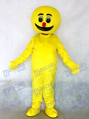 Yellow Boogie Man Party Mascot Costume