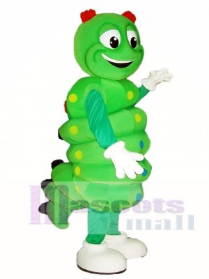 Green Caterpillar Mascot Costumes Insect