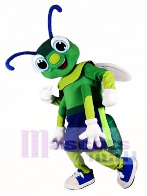 Green Firefly Mascot Costumes Insect