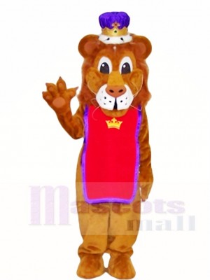 Cute King Lion Mascot Costumes Animal 