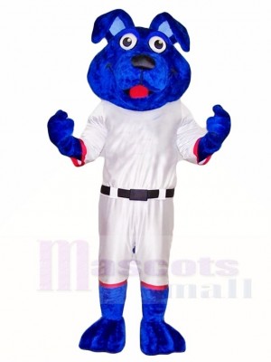 Red Tongue Blue Dog Mascot Costumes Animal 