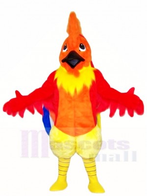 Red Rooster Mascot Costumes Animal Poultry Farm