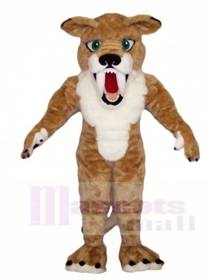 Sabercat Saber Tooth Cat Mascot Costumes Animal 