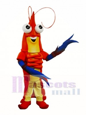 Shrimp Prawn Mascot Costume Shawn the Prawn Mascot Costumes