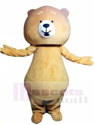 Brown Teddy Bear Mascot Costumes Animal 