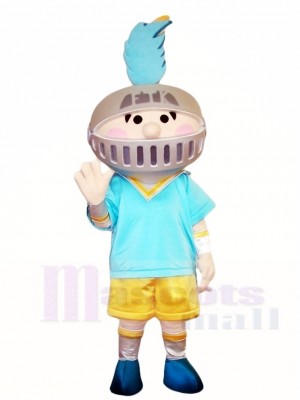 Blue Thorn Knight Mascot Costumes People