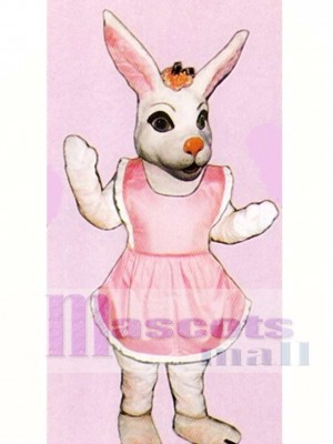 Easter Miss Bunny Mascot Costume