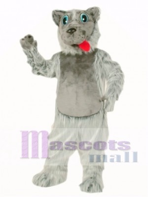 Cute Lobo Dog Mascot Costume Animal