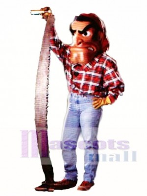 Lumberjack Mascot Costume People