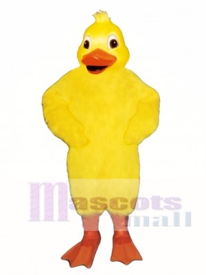 Cute Duckie Duck Mascot Costume Poultry 
