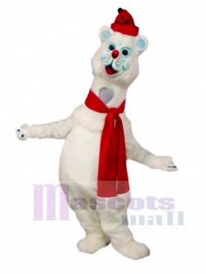 Polar Bear Mascot Costume Animal 