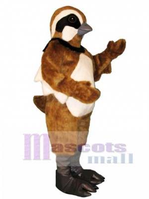 Cute Quail Mascot Costume Bird