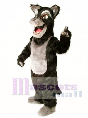 Cute Big Bad Wolf Mascot Costume