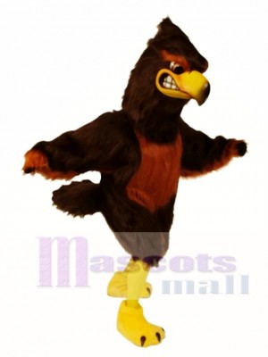 Cute Majestic Hawk Mascot Costume Animal