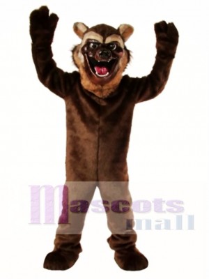 Cute Wolverine Wolf Mascot Costume Animal 