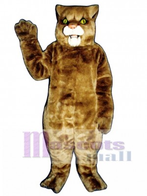 Cute Wildcat Cat Mascot Costume