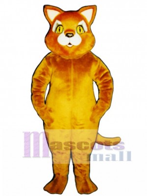 Cute Cinnamon Cat Mascot Costume