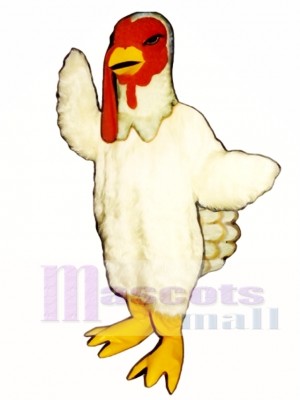 Cute Turkey Mascot Costume Poultry 