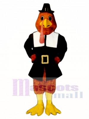 Cute Tom Gobble Turkey Mascot Costume Poultry 