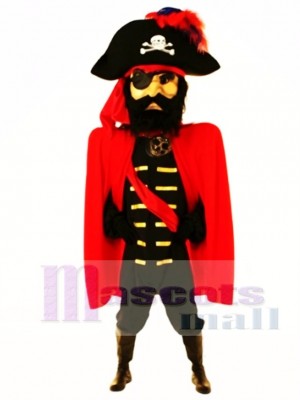 Giant Captain John Mascot Costume