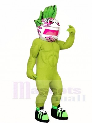Green Tennis Ball Mascot Costumes