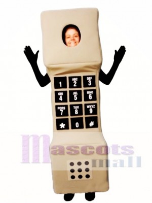 Open Face Phone Mascot Costume