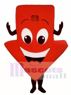 Red Arrow Mascot Costume
