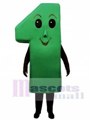 Number One Mascot Costume
