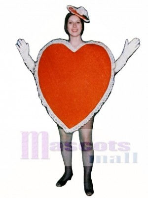 Heart Mascot Costume