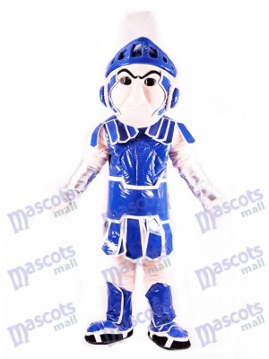 Blue Spartan Trojan Knight Sparty Mascot Costume 