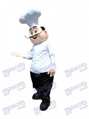 Restaurant Promotion Chef Cook Mascot Costume Cartoon 
