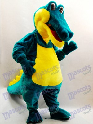 Green Crocodile Mascot Costume Animal  
