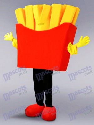 French Fries Mascot Costume Food 