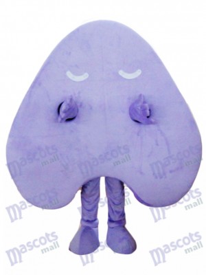 Happy Purple Letter A Alphabet Mascot Costume 