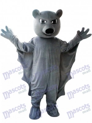 Black Bat Mascot Costume Animal 