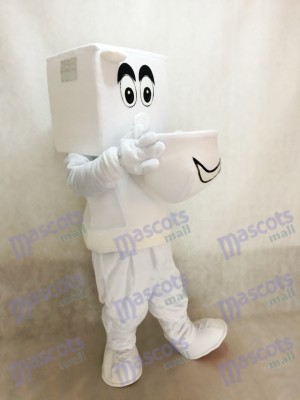 Running Toilet Closestool Mascot Costume