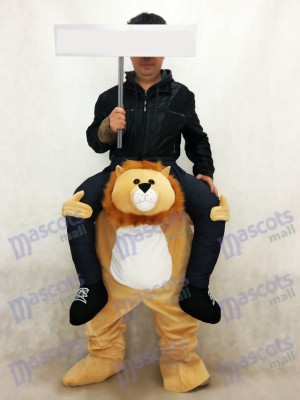 Piggyback Lion Carry Me Ride on Lion Mascot Costume