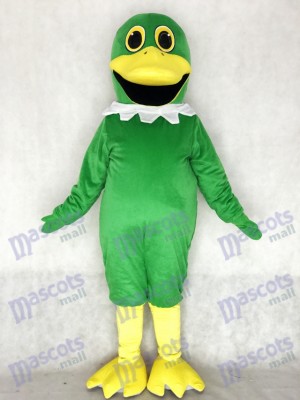 Cute Whole Green Mallard Duck Mascot Costume Animal