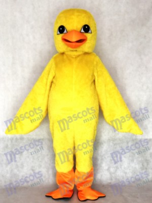 Adult Cute Yellow Chick Mascot Costume Animal 