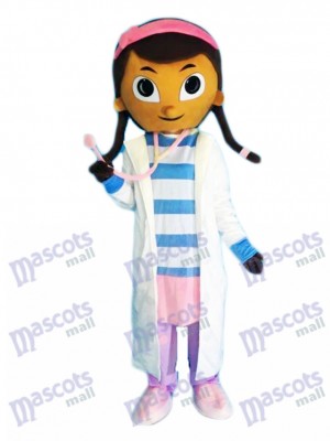 Doc McStuffins Doctor Dottie Mascot Costume Cartoon 