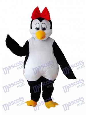 Flower Penguin Mascot Adult Costume Ocean