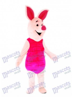 Pink Pig Piglet Mascot Costume Animal