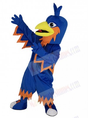 Blue Phoenix Bird Mascot Costume Animal