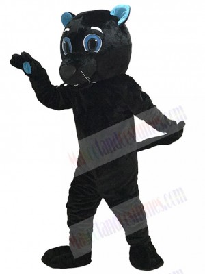 Sir Purr of the Carolina Panthers Mascot Costume Black Panther